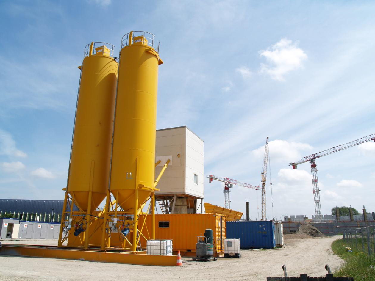 Б/У быстромонтируемый завод Elba ESM 60 (60 м3/час) Германия