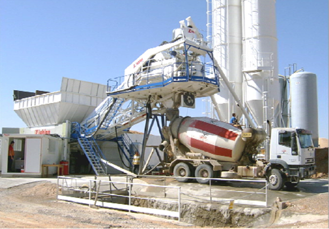 Б/У Мобильный бетонный завод Leblan Ctah-90 м3/ч