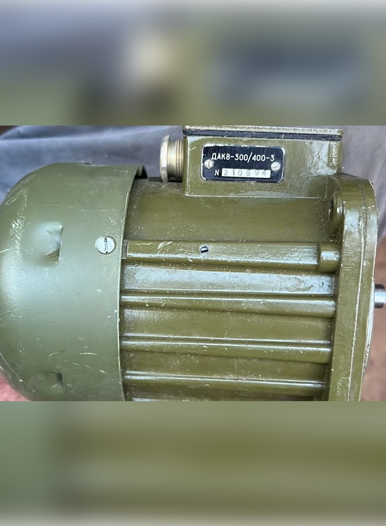 ДАК8-300/400-3 електродвигун асинхронний