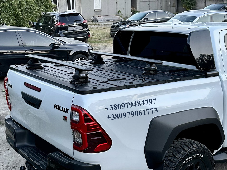 Крышка Кузова Для Toyota Hilux/ Тойота Хайлюкс Пикапа. Трехсекционная Крышка Багажника Кузова Для Пикапа. Тюнинг пикапов BVV