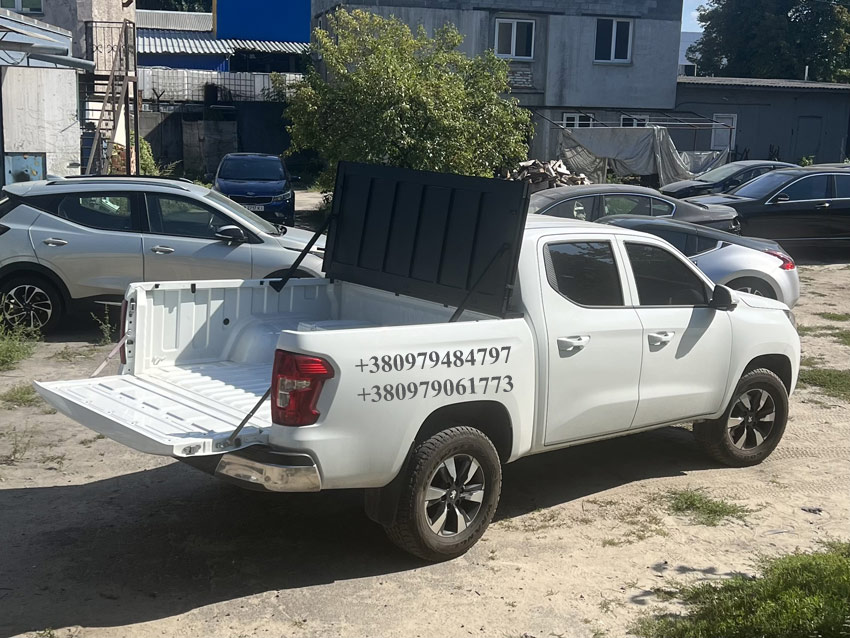 Крышка Кузова Для Toyota Hilux/ Тойота Хайлюкс Пикапа. Трехсекционная Крышка Багажника Кузова Для Пикапа. Тюнинг пикапов BVV