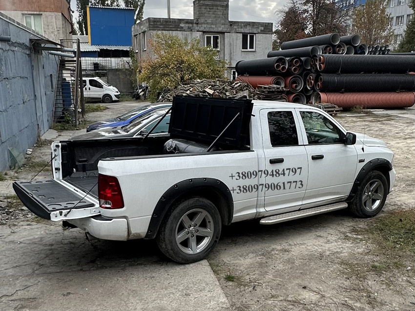 Крышка Кузова Для Toyota Hilux/ Тойота Хайлюкс Пикапа. Трехсекционная Крышка Багажника Кузова Для Пикапа. Тюнинг пикапов BVV