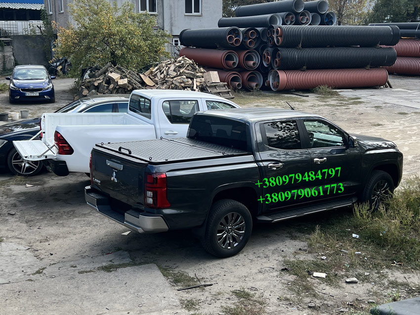 Крышка Кузова Для Toyota Hilux/ Тойота Хайлюкс Пикапа. Трехсекционная Крышка Багажника Кузова Для Пикапа. Тюнинг пикапов BVV