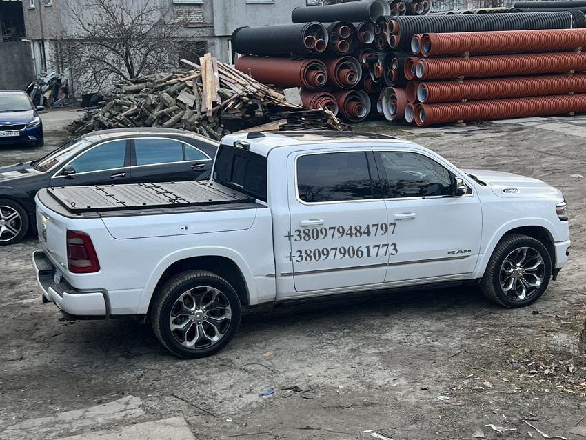 Крышка Кузова Для Toyota Hilux/ Тойота Хайлюкс Пикапа. Трехсекционная Крышка Багажника Кузова Для Пикапа. Тюнинг пикапов BVV