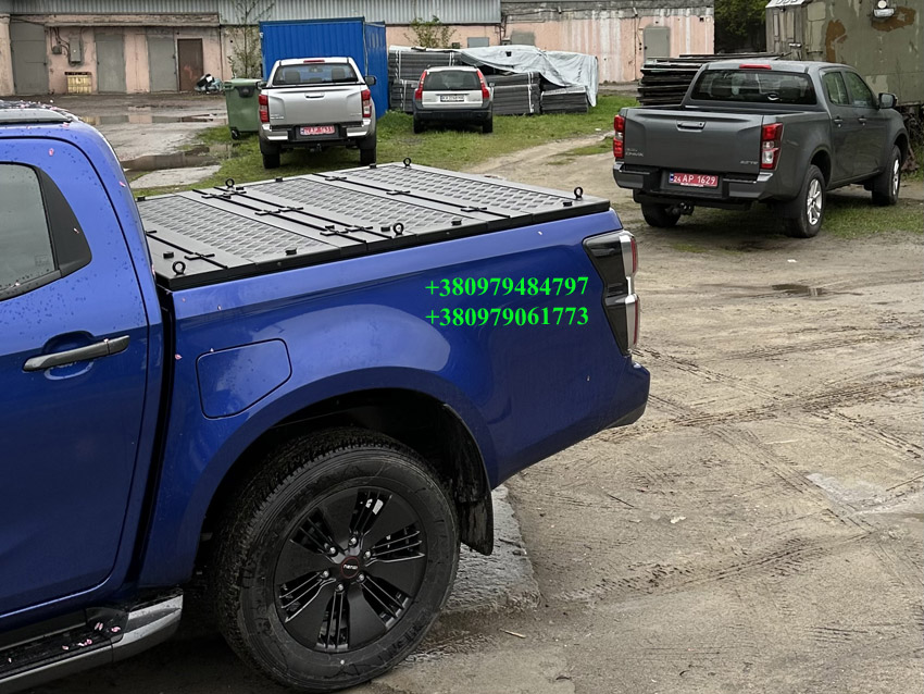 Крышка Кузова Для Toyota Hilux/ Тойота Хайлюкс Пикапа. Трехсекционная Крышка Багажника Кузова Для Пикапа. Тюнинг пикапов BVV