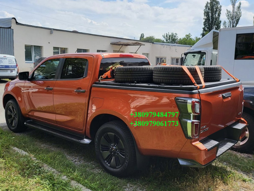 Крышка Кузова Для Toyota Hilux/ Тойота Хайлюкс Пикапа. Трехсекционная Крышка Багажника Кузова Для Пикапа. Тюнинг пикапов BVV