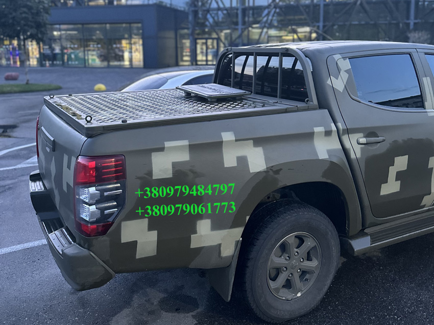 Крышка Кузова Для Toyota Hilux/ Тойота Хайлюкс Пикапа. Трехсекционная Крышка Багажника Кузова Для Пикапа. Тюнинг пикапов BVV