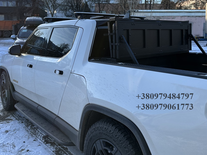 Крышка Кузова Для Toyota Hilux/ Тойота Хайлюкс Пикапа. Трехсекционная Крышка Багажника Кузова Для Пикапа. Тюнинг пикапов BVV
