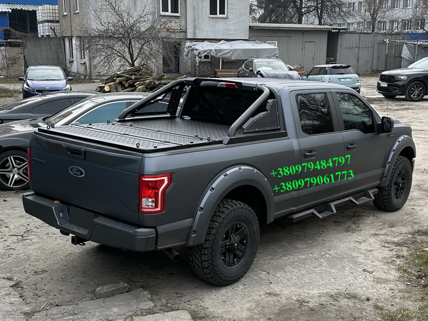 Крышка Кузова Для Toyota Hilux/ Тойота Хайлюкс Пикапа. Трехсекционная Крышка Багажника Кузова Для Пикапа. Тюнинг пикапов BVV