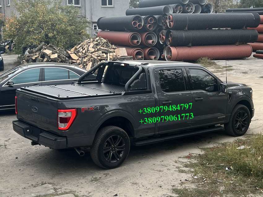 Крышка Кузова Для Toyota Hilux/ Тойота Хайлюкс Пикапа. Трехсекционная Крышка Багажника Кузова Для Пикапа. Тюнинг пикапов BVV