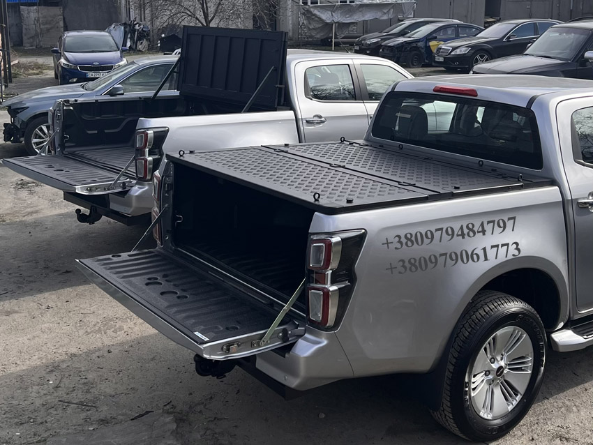 Кришка кузова Isuzu D-Max пікапа. Крышка на кузов пикапа Исузу Д Макс. Tuning BVV
