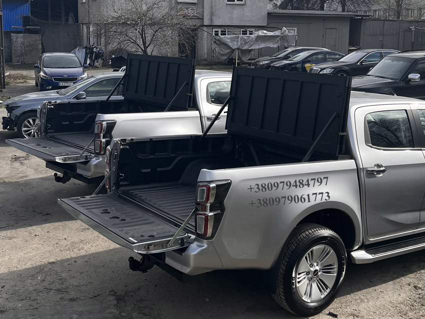 Кришка кузова Isuzu D-Max пікапа. Крышка на кузов пикапа Исузу Д Макс. Tuning BVV