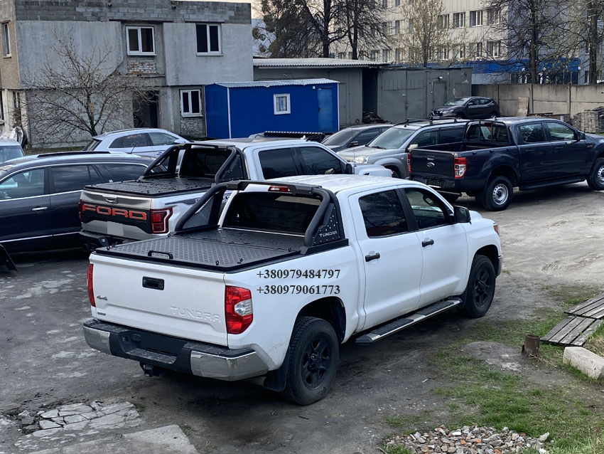 Кришка кузова пікапа і ролл бар, дуги на пікап. Ролл бар, дуги пикапа