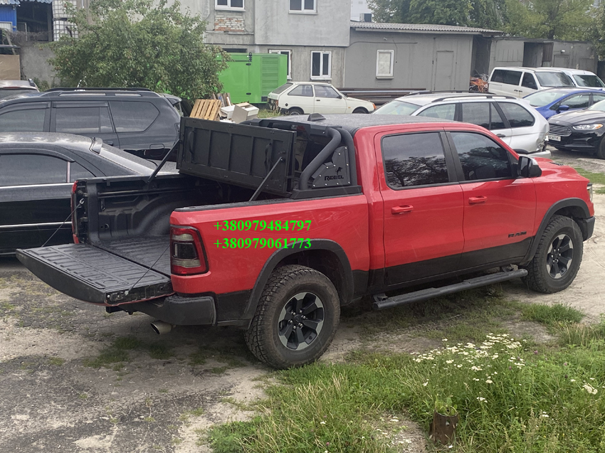 Кришка кузова пікапа і ролл бар, дуги на пікап. Ролл бар, дуги пикапа