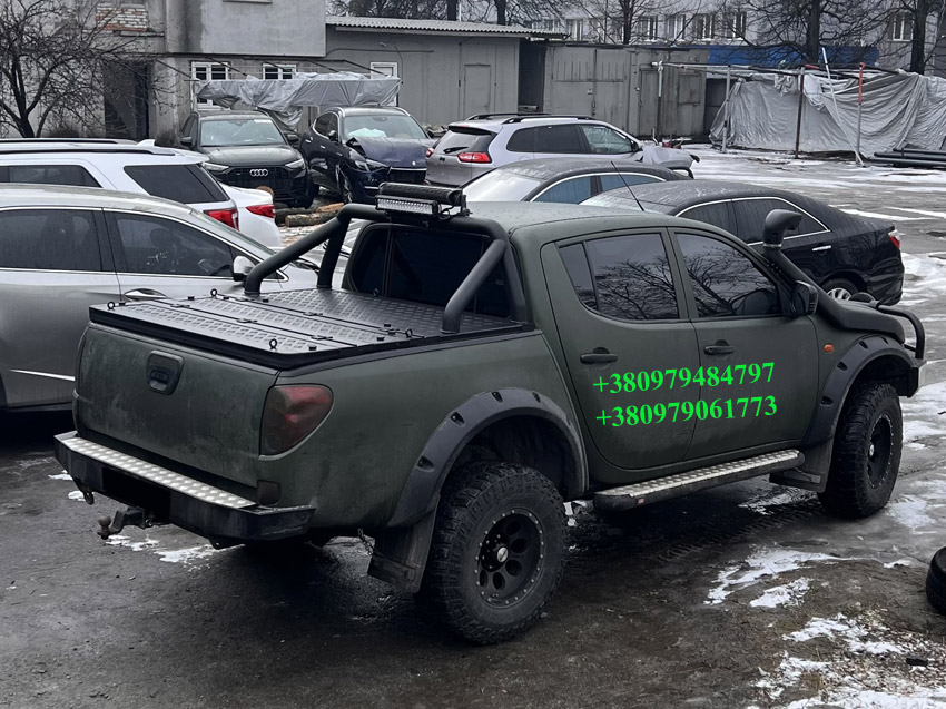 Кришка кузова пікапа і ролл бар, дуги на пікап. Ролл бар, дуги пикапа