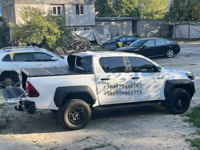 Кришка кузова пікапа і ролл бар, дуги на пікап. Ролл бар, дуги пикапа