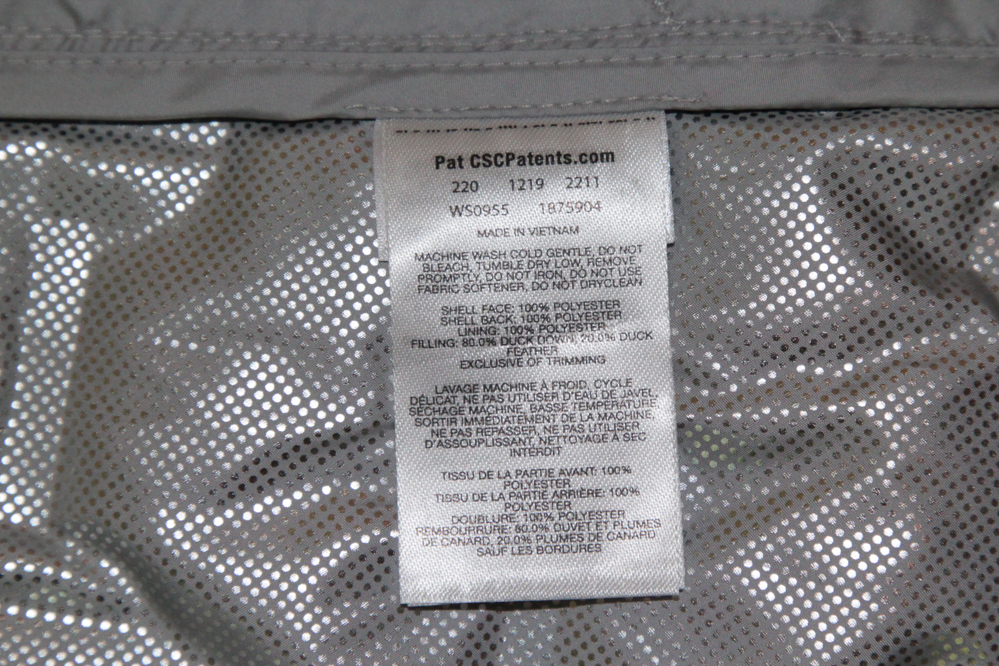 Куртка мужская, пуховик Columbia, размер 4XL