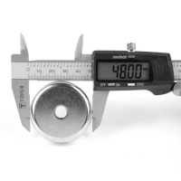 Магніт в металевому корпусі під потай A48