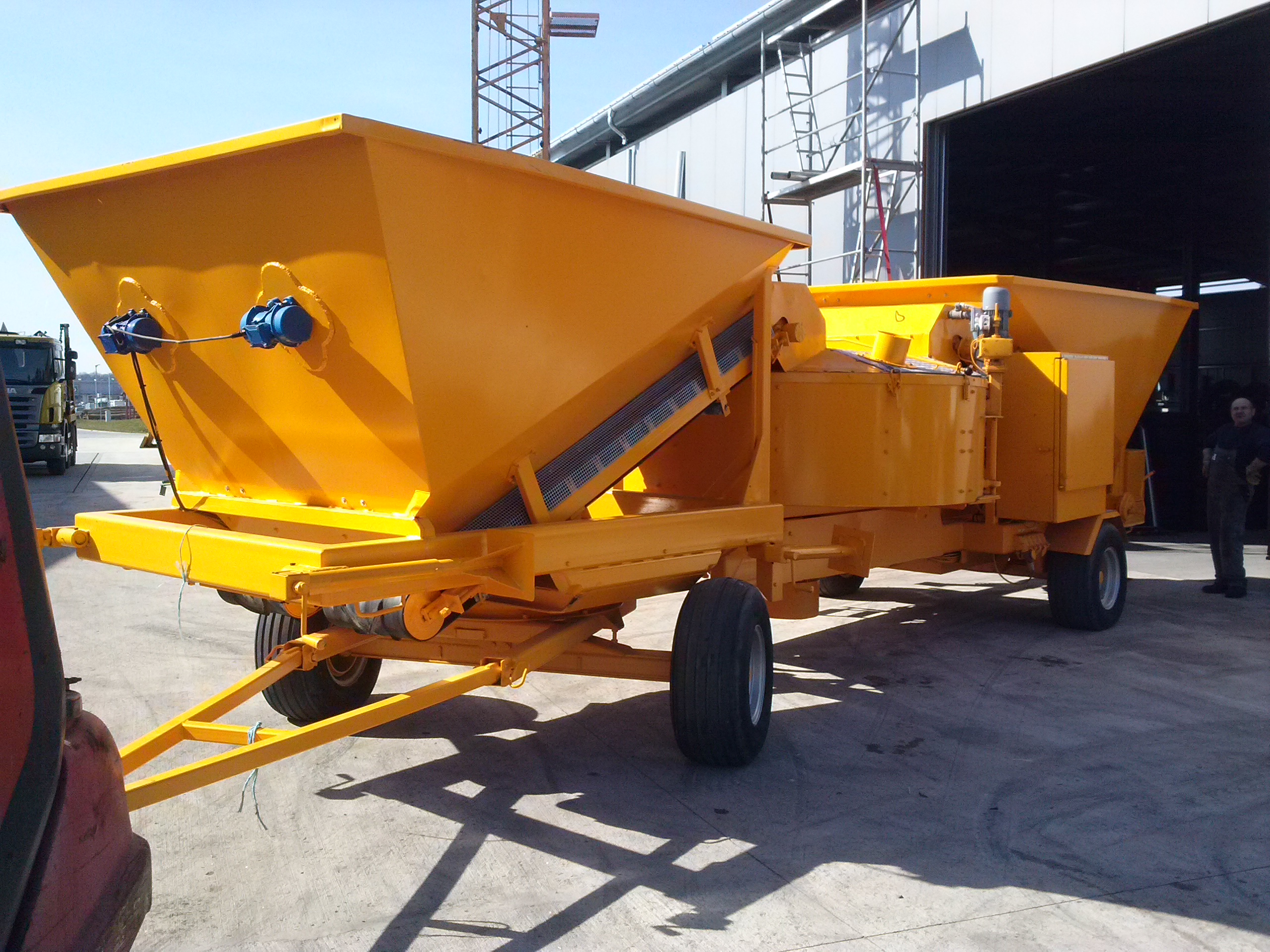 Мобильный бетонный завод SUMAB LT 1800 (60 м3/час) Швеция