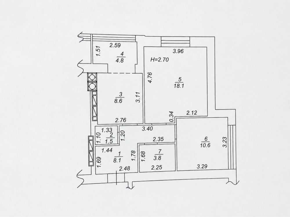 продаж 2-к квартира Бучанський, Софіївська Борщагівка, 97000 $