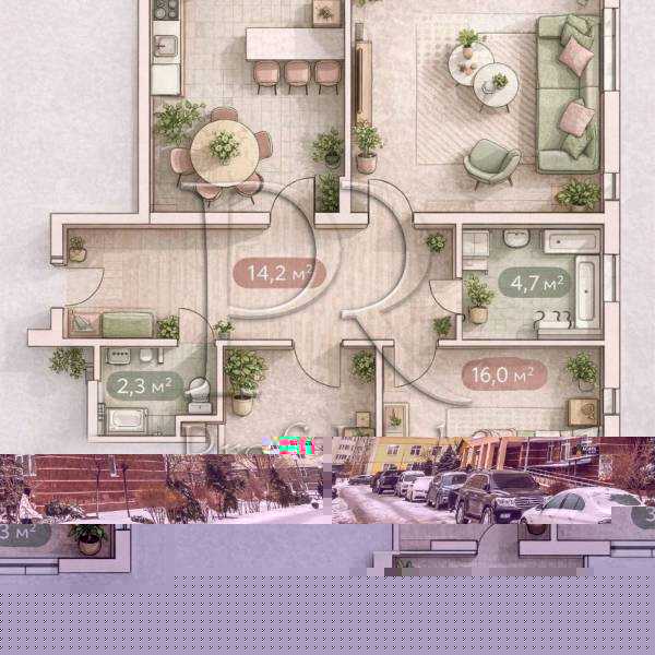 продаж 3-к квартира Київ, Дніпровський, 177000 $