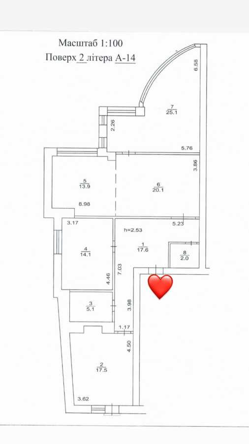 продаж 3-к квартира Київ, Дніпровський, 250000 $