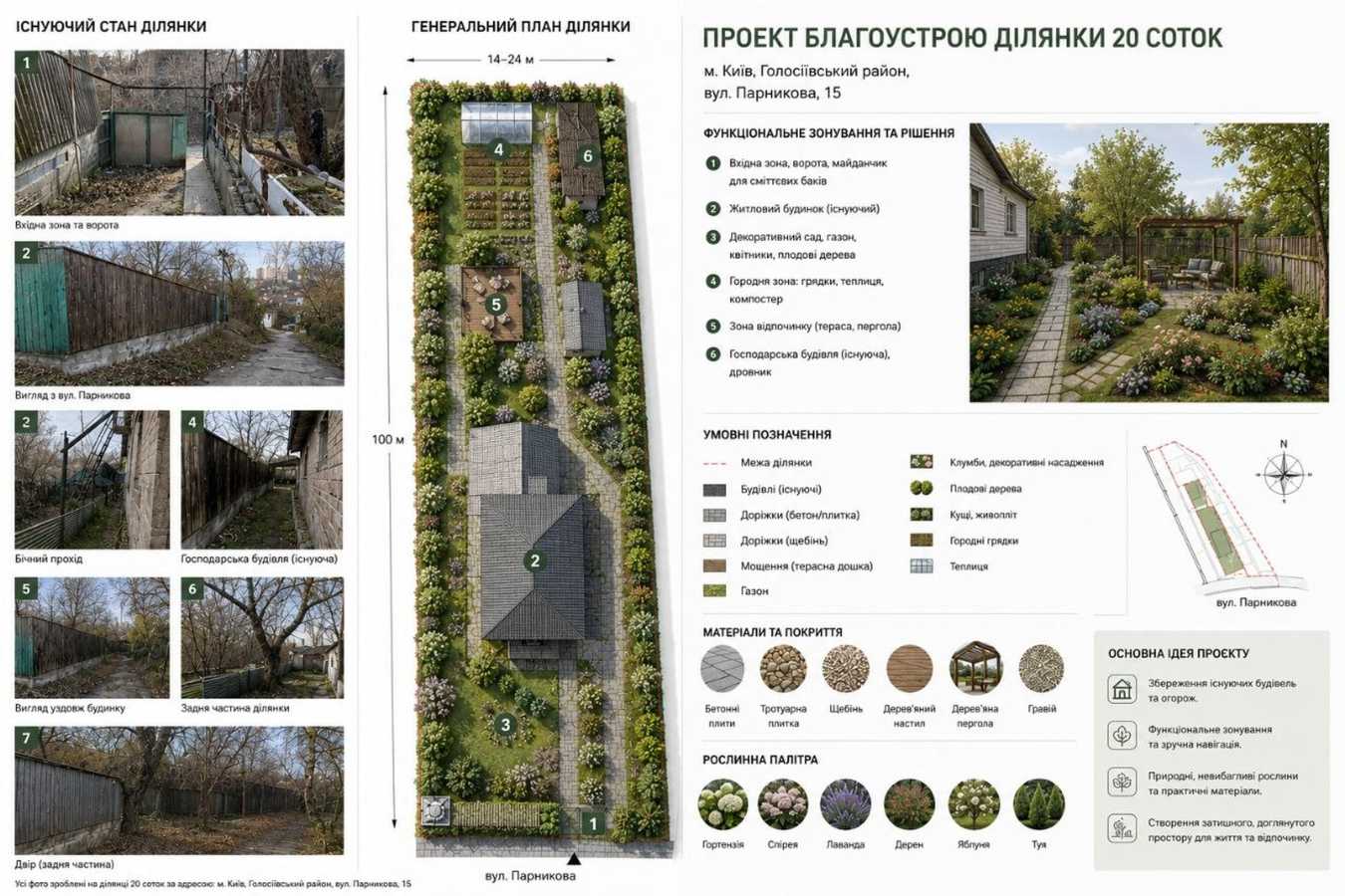 продаж ділянка під житлову забудову Київ, Голосіївський, 110000 $
