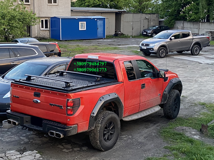 Рейлінги Thule з направляючими для силової кришки кузова пікапа