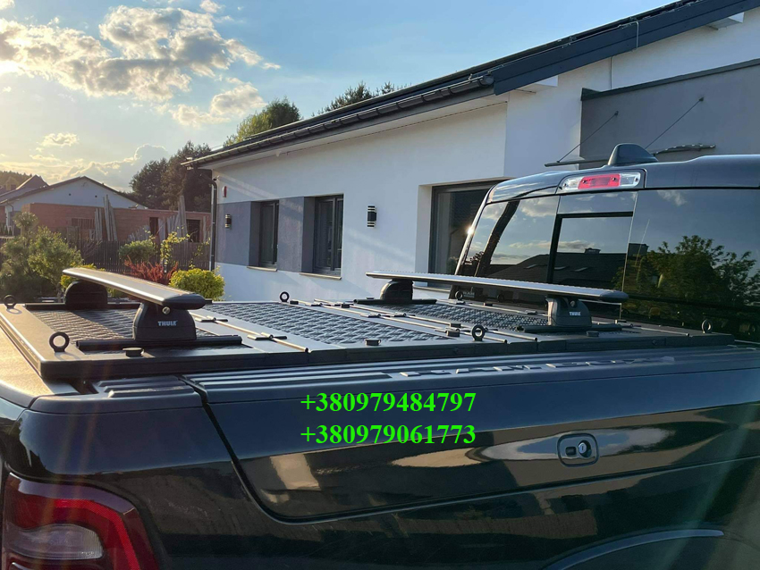 Рейлінги Thule з направляючими для силової кришки кузова пікапа