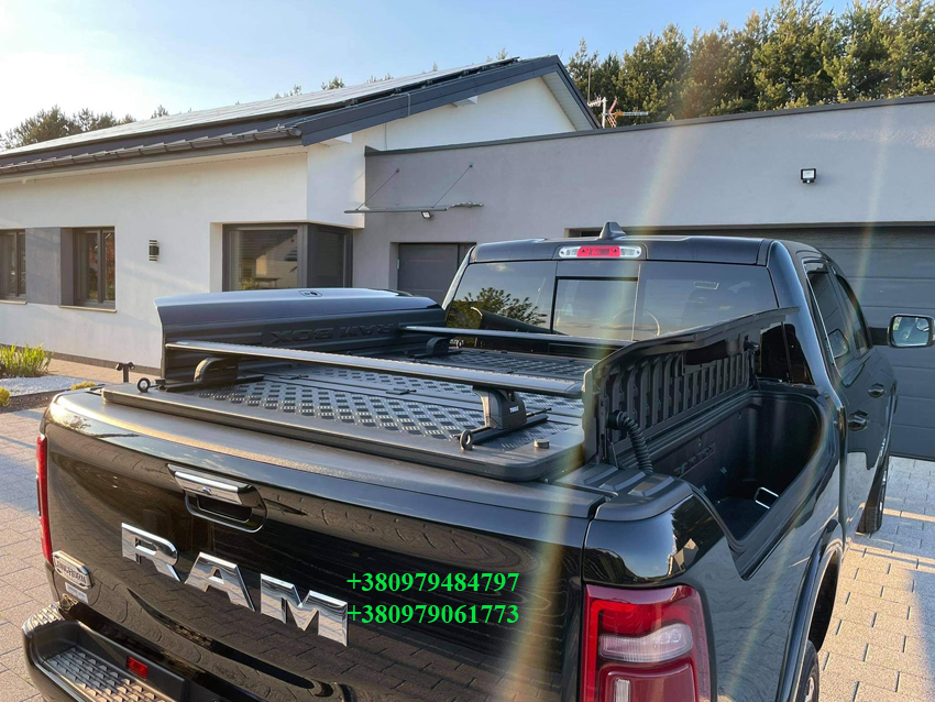 Рейлінги Thule з направляючими для силової кришки кузова пікапа