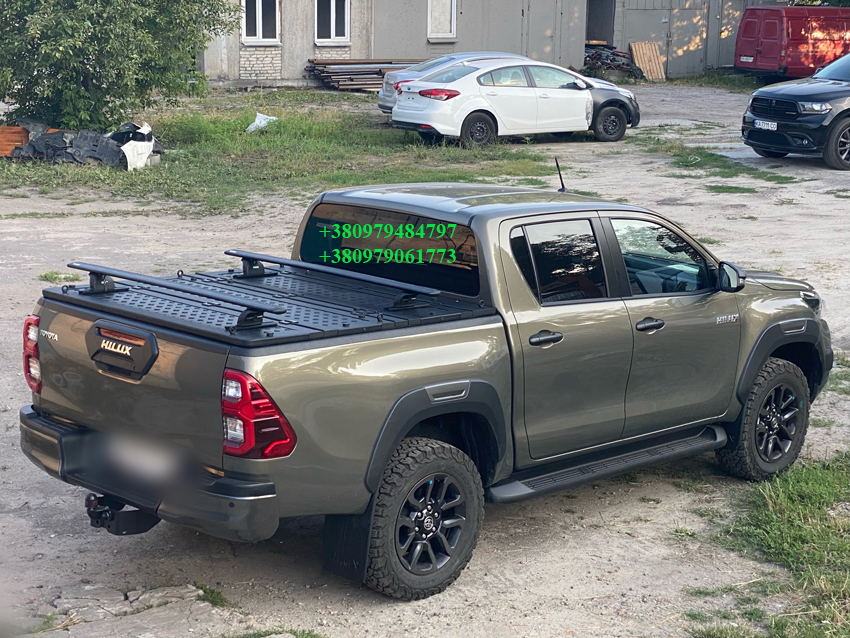 Рейлінги Thule з направляючими для силової кришки кузова пікапа