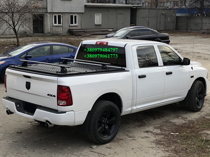 Рейлінги Thule з направляючими для силової кришки кузова пікапа