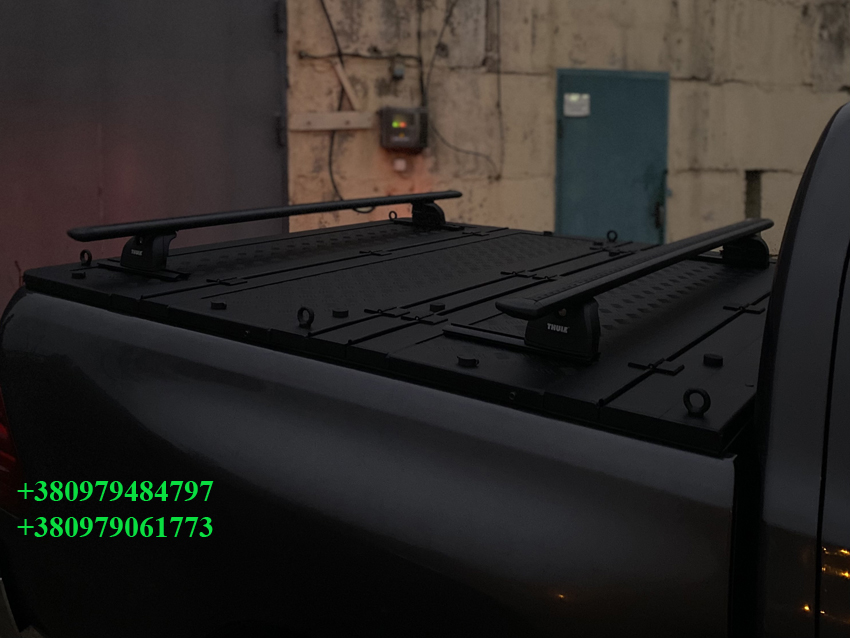 Рейлінги Thule з направляючими для силової кришки кузова пікапа