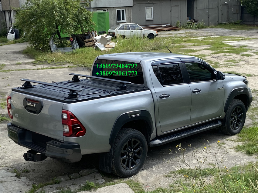 Рейлінги Thule з направляючими для силової кришки кузова пікапа