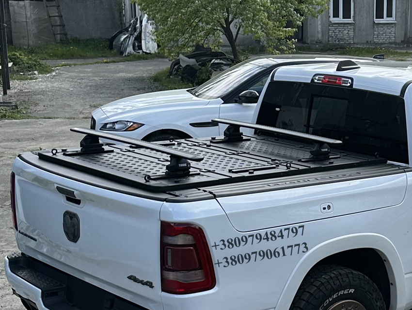 Рейлінги Thule з направляючими для силової кришки кузова пікапа