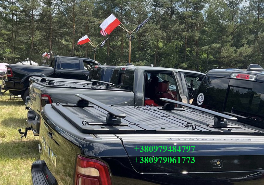 Рейлінги Thule з направляючими для силової кришки кузова пікапа