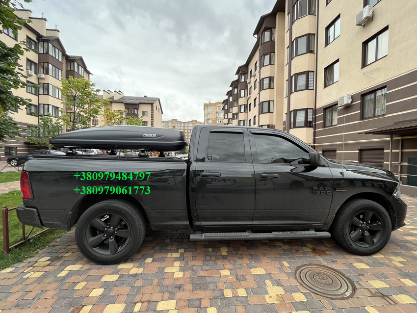 Рейлінги Thule з направляючими для силової кришки кузова пікапа