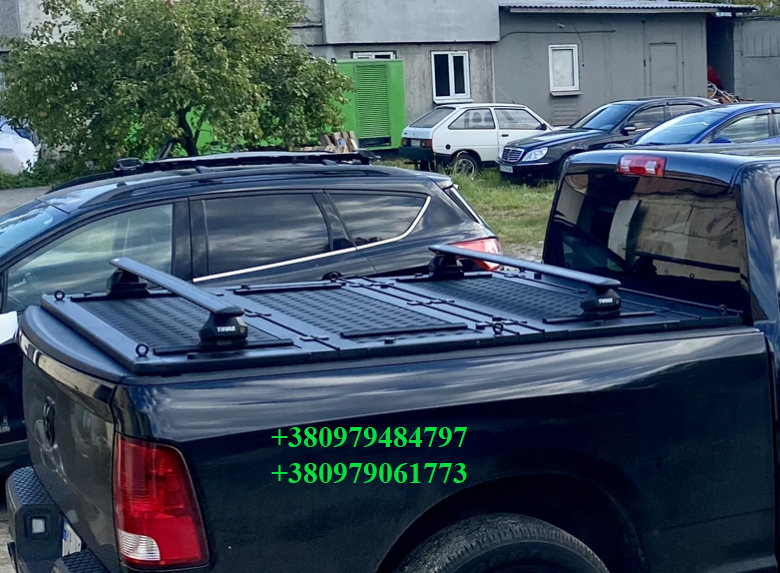 Рейлінги Thule з направляючими для силової кришки кузова пікапа