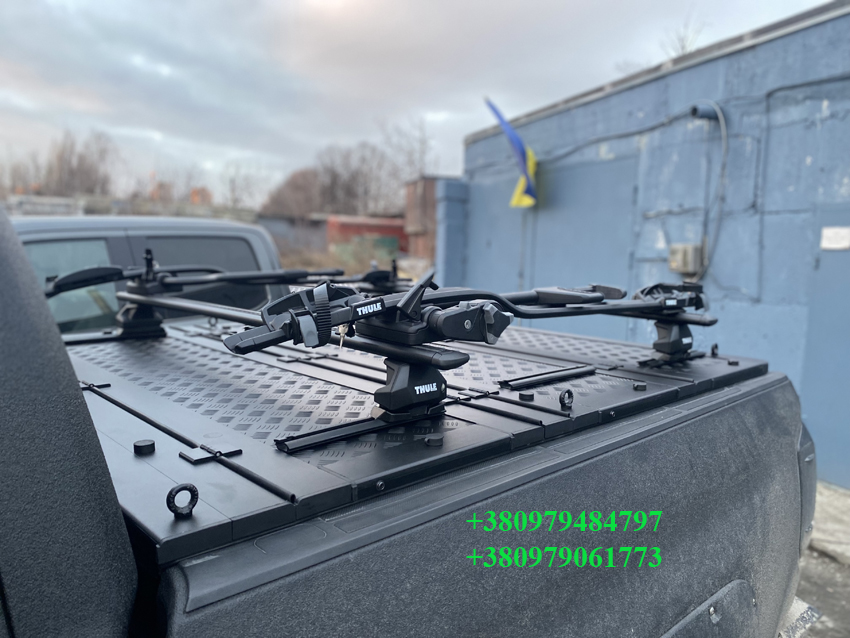 Рейлінги Thule з направляючими для силової кришки кузова пікапа
