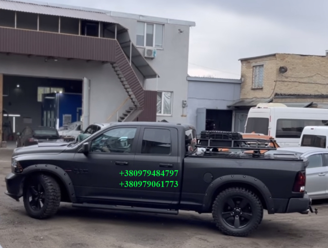 Рейлінги Thule з направляючими для силової кришки кузова пікапа