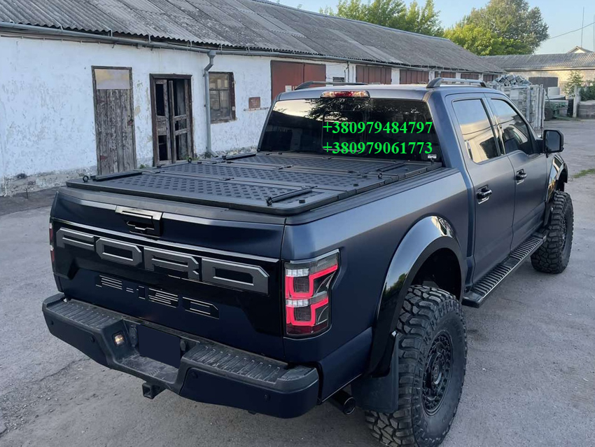 Рейлінги Thule з направляючими для силової кришки кузова пікапа