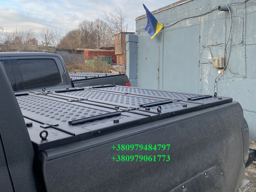 Рейлінги Thule з направляючими для силової кришки кузова пікапа