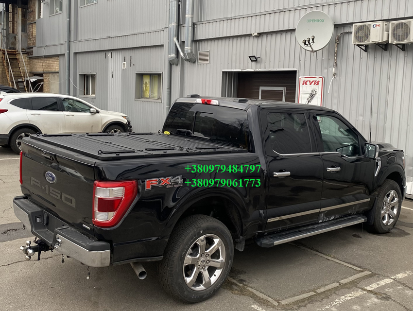 Рейлінги Thule з направляючими для силової кришки кузова пікапа