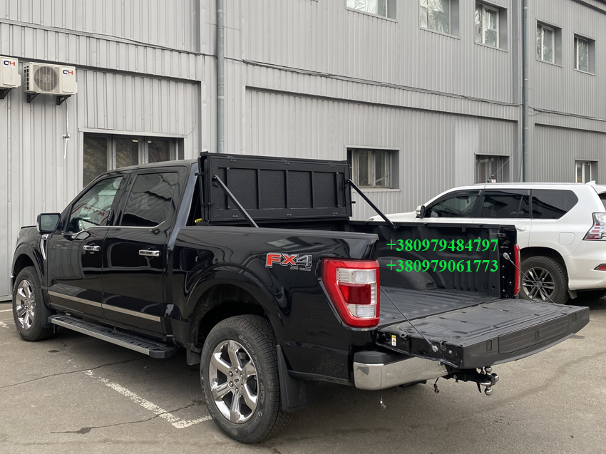 Рейлінги Thule з направляючими для силової кришки кузова пікапа