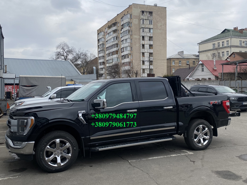 Рейлінги Thule з направляючими для силової кришки кузова пікапа