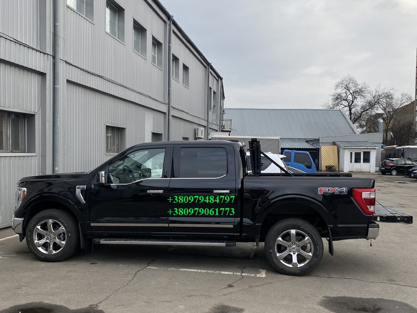 Рейлінги Thule з направляючими для силової кришки кузова пікапа