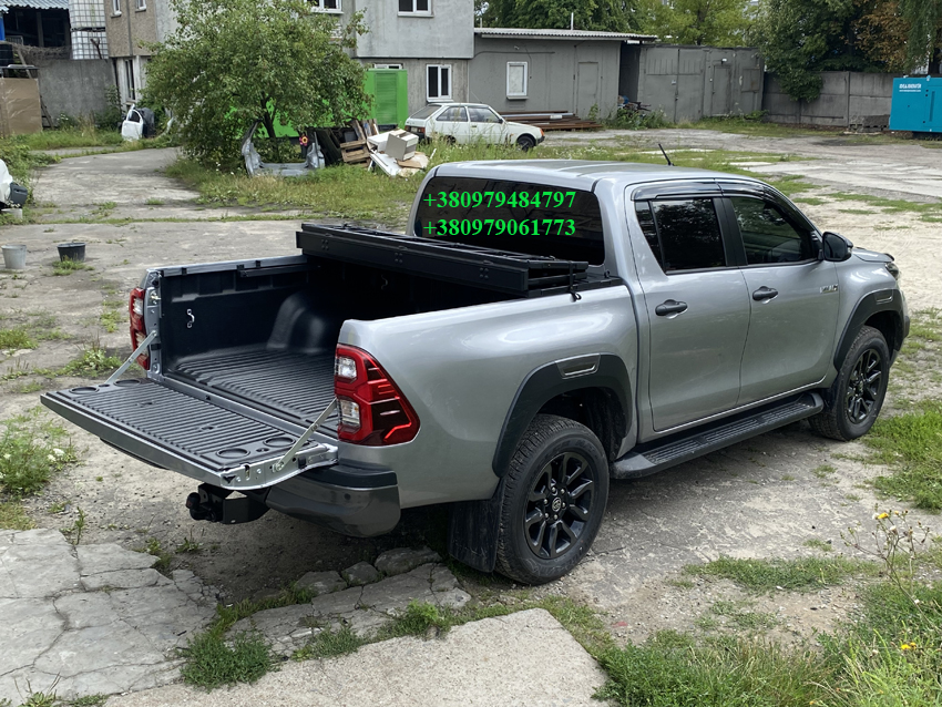 Рейлінги Thule з направляючими для силової кришки кузова пікапа