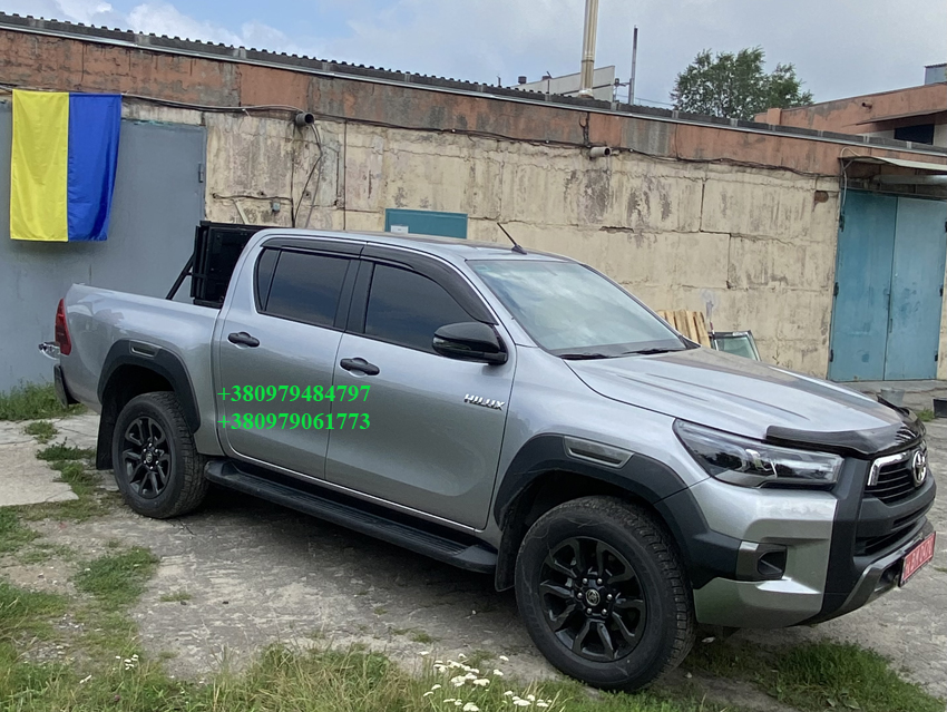 Рейлінги Thule з направляючими для силової кришки кузова пікапа