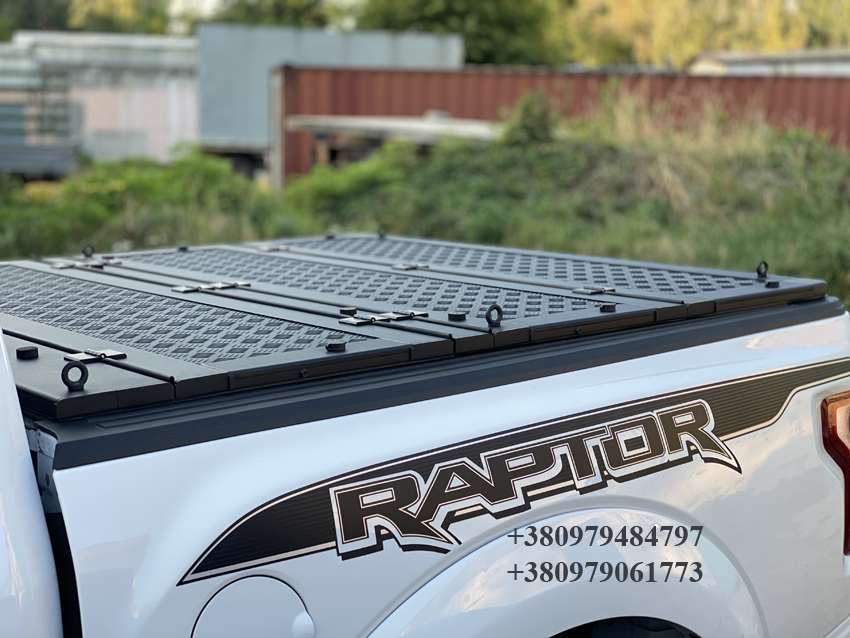 Рейлінги Thule з направляючими для силової кришки кузова пікапа