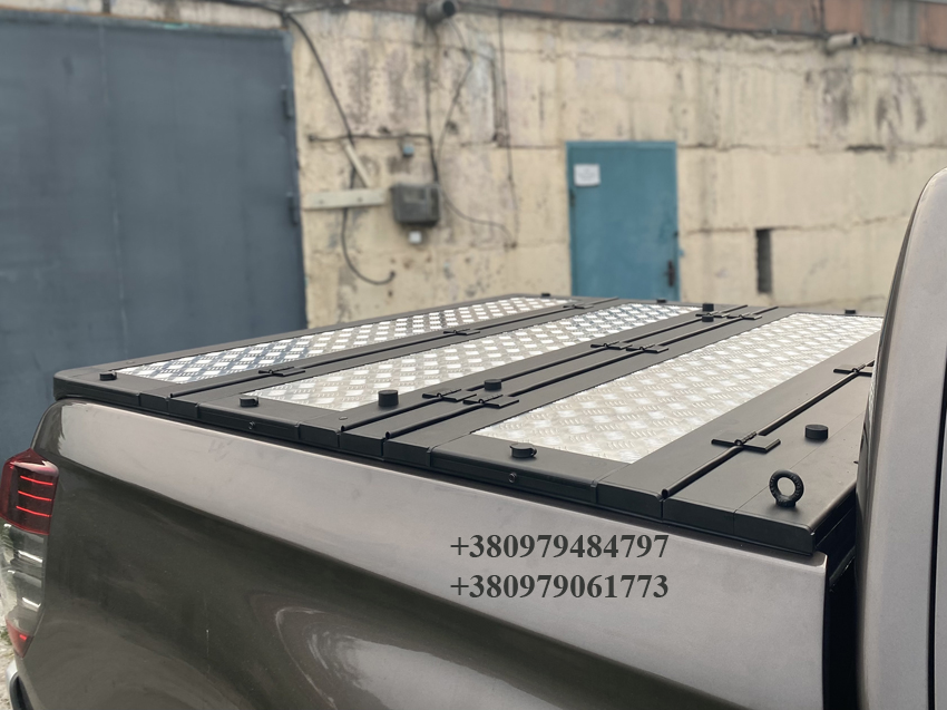 Рейлінги Thule з направляючими для силової кришки кузова пікапа